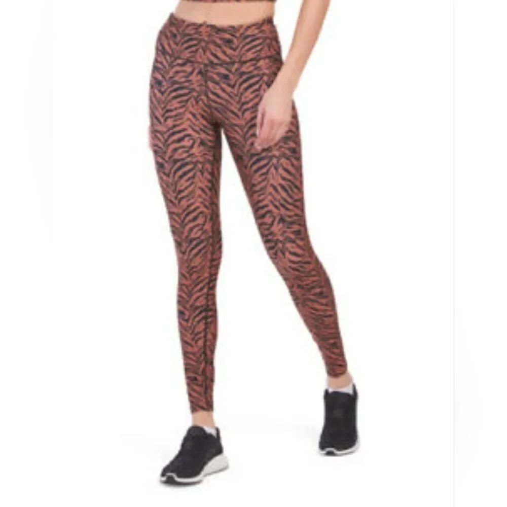 Fabletic Leggings brown print animal